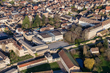 (Bourgogne) à Autun dans le département Saône et Loire, France vue d'en haut