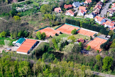 TC77 Jockgrim eV à Jockgrim dans le département Rhénanie-Palatinat, Allemagne vue du ciel