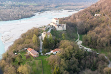 Photographie aérienne de San Pietro dans le département Frioul-Vénétie Julienne, Italie