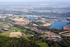 Scheibenhard dans le département Bas Rhin, France hors des airs