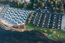 Stancija Valkanela dans le département Gespanschaft Istrien, Croatie vue d'en haut