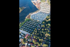 Image drone de Stancija Valkanela dans le département Gespanschaft Istrien, Croatie