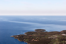 Enregistrement par drone de Vrsar dans le département Gespanschaft Istrien, Croatie