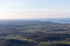 Vrsar dans le département Gespanschaft Istrien, Croatie hors des airs