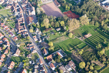 Quartier Godramstein in Landau in der Pfalz dans le département Rhénanie-Palatinat, Allemagne vu d'un drone