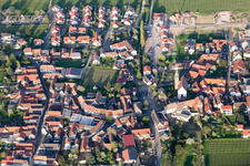Vue aérienne de Hainfeld dans le département Rhénanie-Palatinat, Allemagne