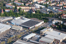 Vue aérienne de Ufer GmbH à Landau in der Pfalz dans le département Rhénanie-Palatinat, Allemagne