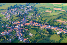 De l'ouest à Harskirchen dans le département Bas Rhin, France
