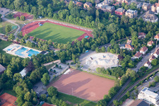 Vue oblique de Landau in der Pfalz dans le département Rhénanie-Palatinat, Allemagne