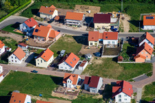 Photographie aérienne de À l'Anhaide à le quartier Schaidt in Wörth am Rhein dans le département Rhénanie-Palatinat, Allemagne