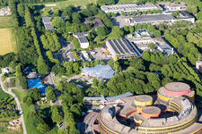 Quartier Lerchenberg in Mainz dans le département Rhénanie-Palatinat, Allemagne hors des airs