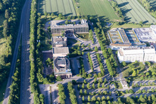 Vue aérienne de Quartier Marienborn in Mainz dans le département Rhénanie-Palatinat, Allemagne