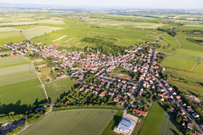 Image drone de Quartier Heßloch in Dittelsheim-Heßloch dans le département Rhénanie-Palatinat, Allemagne