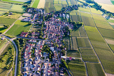 Photographie aérienne de Hohen-Sülzen dans le département Rhénanie-Palatinat, Allemagne