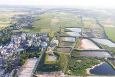 Vue oblique de Südzucker AG à Offstein dans le département Rhénanie-Palatinat, Allemagne