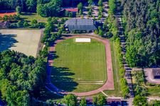 Photographie aérienne de Installations sportives TUS à le quartier Schaidt in Wörth am Rhein dans le département Rhénanie-Palatinat, Allemagne