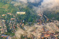 Vue aérienne de Clinique spécialisée Edith Stein - Clinique d'orthopédie à Bad Bergzabern dans le département Rhénanie-Palatinat, Allemagne