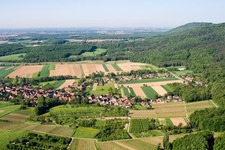 Image drone de Cleebourg dans le département Bas Rhin, France