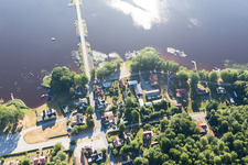 Photographie aérienne de Tvetaryd dans le département Kronoberg, Suède