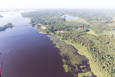 Photographie aérienne de Torne dans le département Kronoberg, Suède