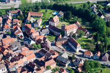Wœrth dans le département Bas Rhin, France vue d'en haut