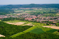 Reichshoffen dans le département Bas Rhin, France d'un drone