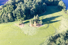Skäggalösa dans le département Kronoberg, Suède du point de vue du drone