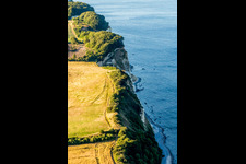 Photographie aérienne de Borre dans le département Sjaelland, Danemark