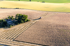 Borre dans le département Sjaelland, Danemark vue du ciel