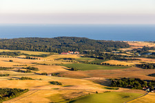 Photographie aérienne de Borre dans le département Sjaelland, Danemark