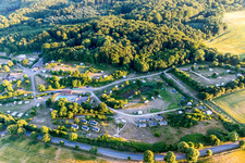 Photographie aérienne de (DK), Møns Klint Resort et Camping à Borre dans le département Sjaelland, Danemark