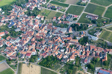 Vue aérienne de Quartier Godramstein in Landau in der Pfalz dans le département Rhénanie-Palatinat, Allemagne