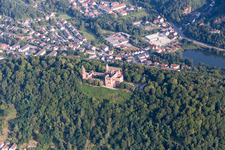 Photographie aérienne de Monastère de Limbourg à le quartier Grethen in Bad Dürkheim dans le département Rhénanie-Palatinat, Allemagne