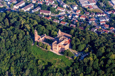 Monastère de Limbourg à le quartier Grethen in Bad Dürkheim dans le département Rhénanie-Palatinat, Allemagne hors des airs