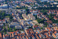 Vue aérienne de Au centre ville à Kandel dans le département Rhénanie-Palatinat, Allemagne
