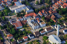 Photographie aérienne de Au centre ville à Kandel dans le département Rhénanie-Palatinat, Allemagne