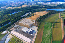 Photographie aérienne de Île de Flotzgrün à Speyer dans le département Rhénanie-Palatinat, Allemagne