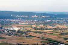 Vue aérienne de Quartier Kirchheim in Heidelberg dans le département Bade-Wurtemberg, Allemagne
