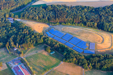 Vue aérienne de Quartier Langenbrombach in Brombachtal dans le département Hesse, Allemagne