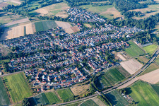 Photographie aérienne de Hanhofen dans le département Rhénanie-Palatinat, Allemagne