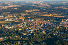 Pirmasens dans le département Rhénanie-Palatinat, Allemagne hors des airs
