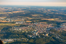 Enregistrement par drone de Pirmasens dans le département Rhénanie-Palatinat, Allemagne