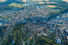 Vue aérienne de Pirmasens dans le département Rhénanie-Palatinat, Allemagne