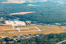 Base aérienne américaine à le quartier Ramstein in Ramstein-Miesenbach dans le département Rhénanie-Palatinat, Allemagne hors des airs