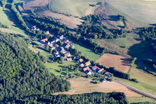 Vue oblique de Gehrweiler dans le département Rhénanie-Palatinat, Allemagne