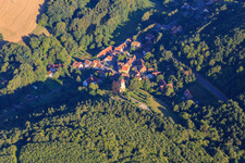 Vue aérienne de Reichsthal dans le département Rhénanie-Palatinat, Allemagne