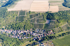 Vue aérienne de Raumbach dans le département Rhénanie-Palatinat, Allemagne