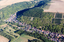 Vue aérienne de Raumbach dans le département Rhénanie-Palatinat, Allemagne