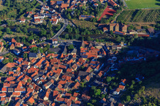 Quartier Odernheim in Odernheim am Glan dans le département Rhénanie-Palatinat, Allemagne hors des airs