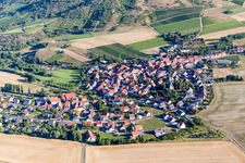 Photographie aérienne de Duchroth dans le département Rhénanie-Palatinat, Allemagne